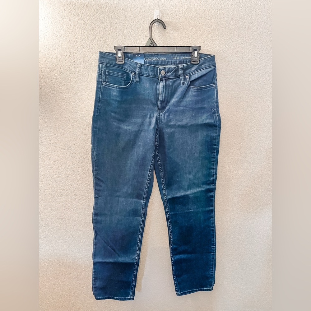 Woman’s Calvin Klein Blue Jeans